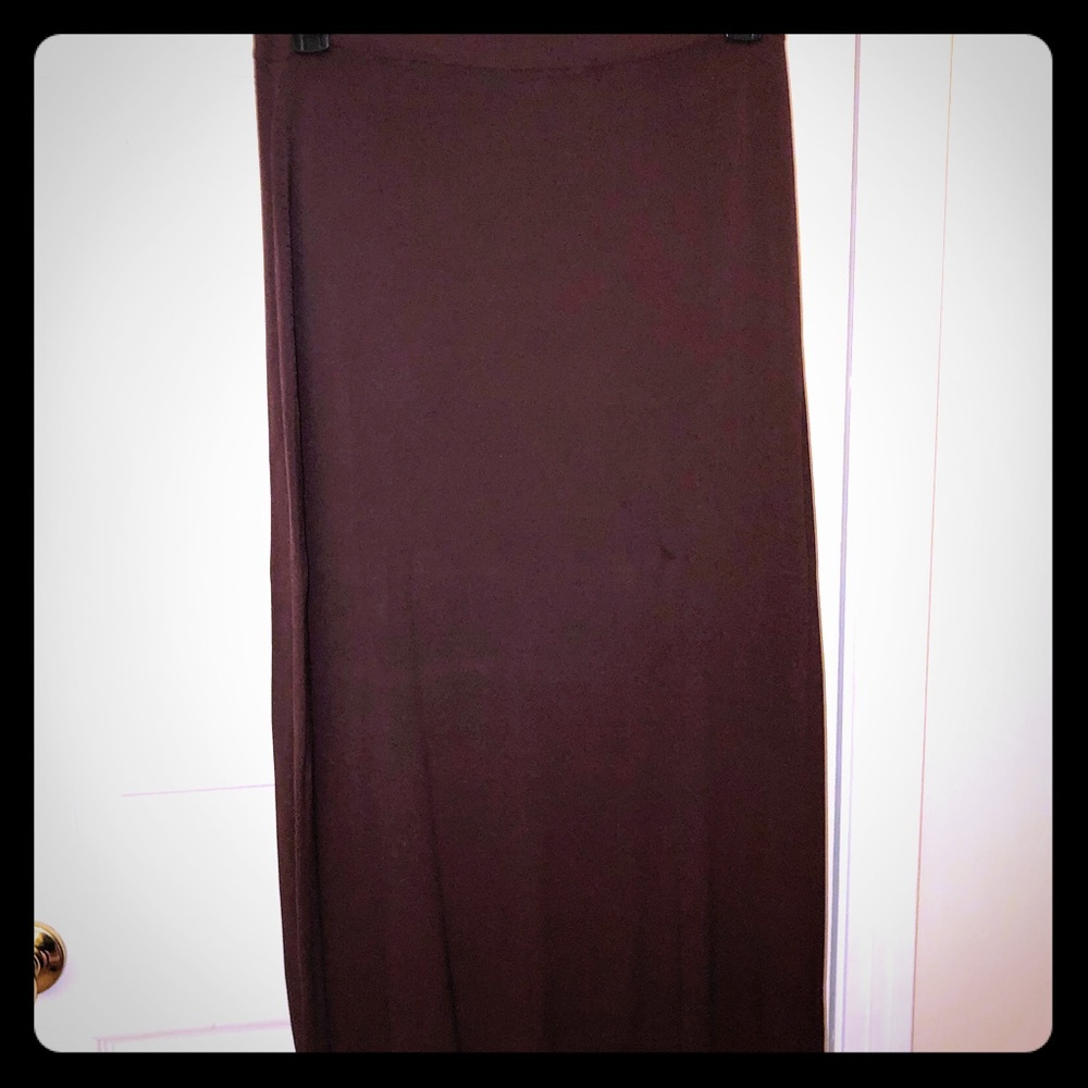 Brown skirt